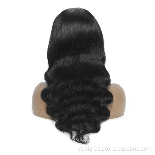 Hot Sale Style No Lace Headband Wigs Vendors, 100% 10A Grade Brazilian Body Wave Raw Human Hair Headband Wigs for Black Women